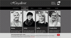 Desktop Screenshot of hargalleriet.dk